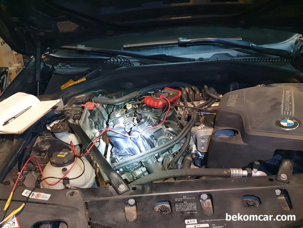 BMW F10 528i 산소센서 히터코어 회로진단 과정기록|بيكومكار  (bekomcar)