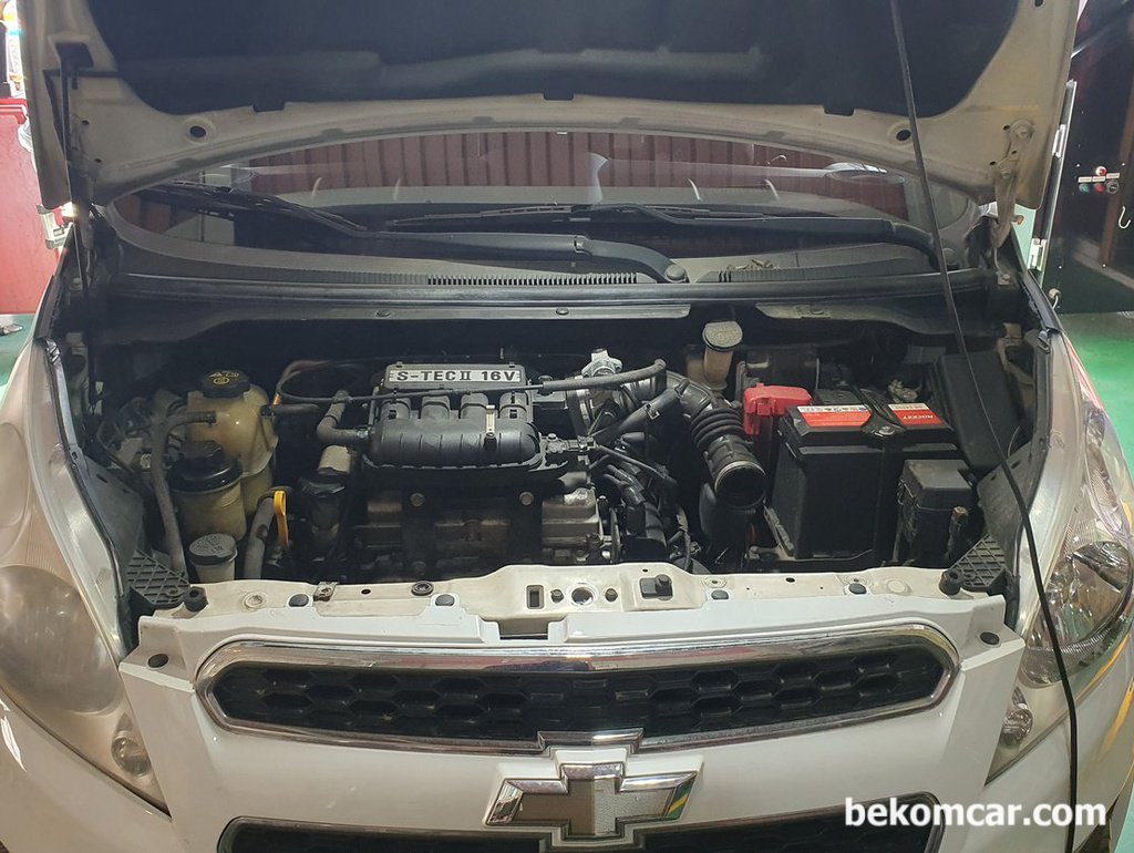 GM대우 2012년 스파크 냉간시 부조 기본진단, 배기 및 점화파형|베콤카 차량정밀진단