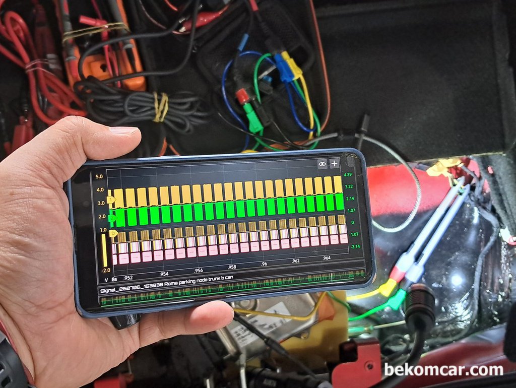 CLASS C 캔 통신 진단 기록, CAN BUS COMMUNICATIONS, BROKEN WIRES|ベコムカー (bekomcar)