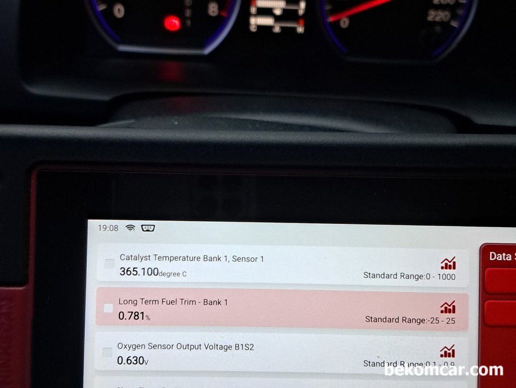 혼다 CRV3세대 베콤카 정비후 연료보정값 3.0%이내|贝科姆汽车 (bekomcar)