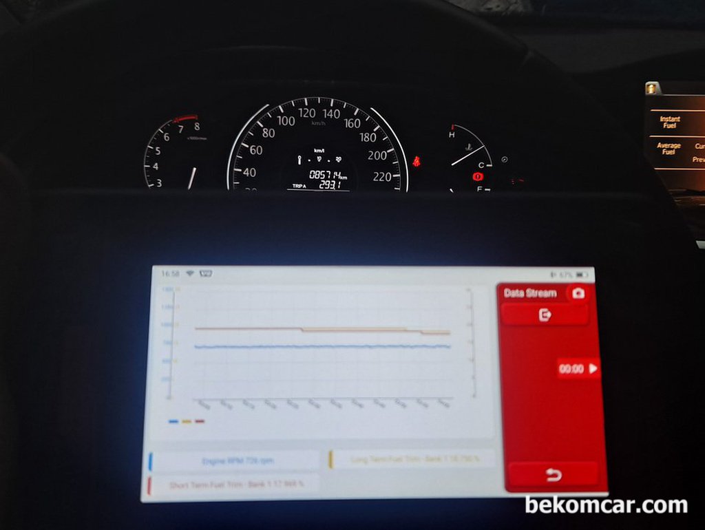 P0171 고장코드, 베콤카 진단결과 MAF센서로 결론|bekomcar.com