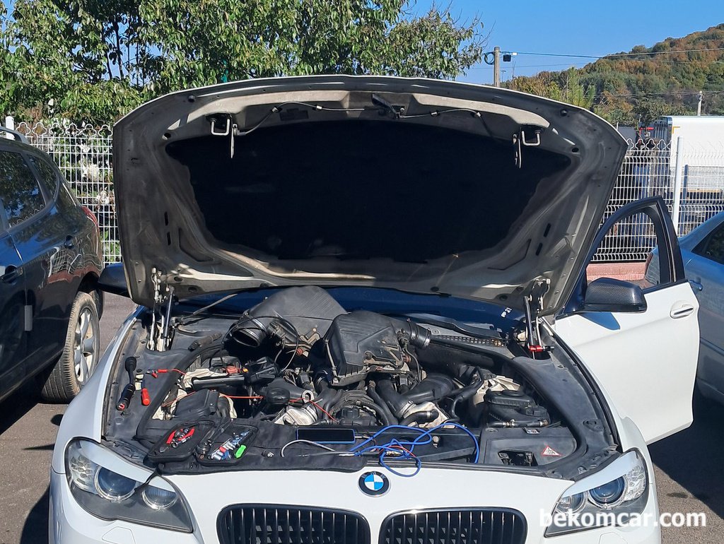 BMW 550i Xdrive V8 N63 중고차 구입후 시동꺼짐 및 부조 진단기록|ベコムカー (bekomcar)