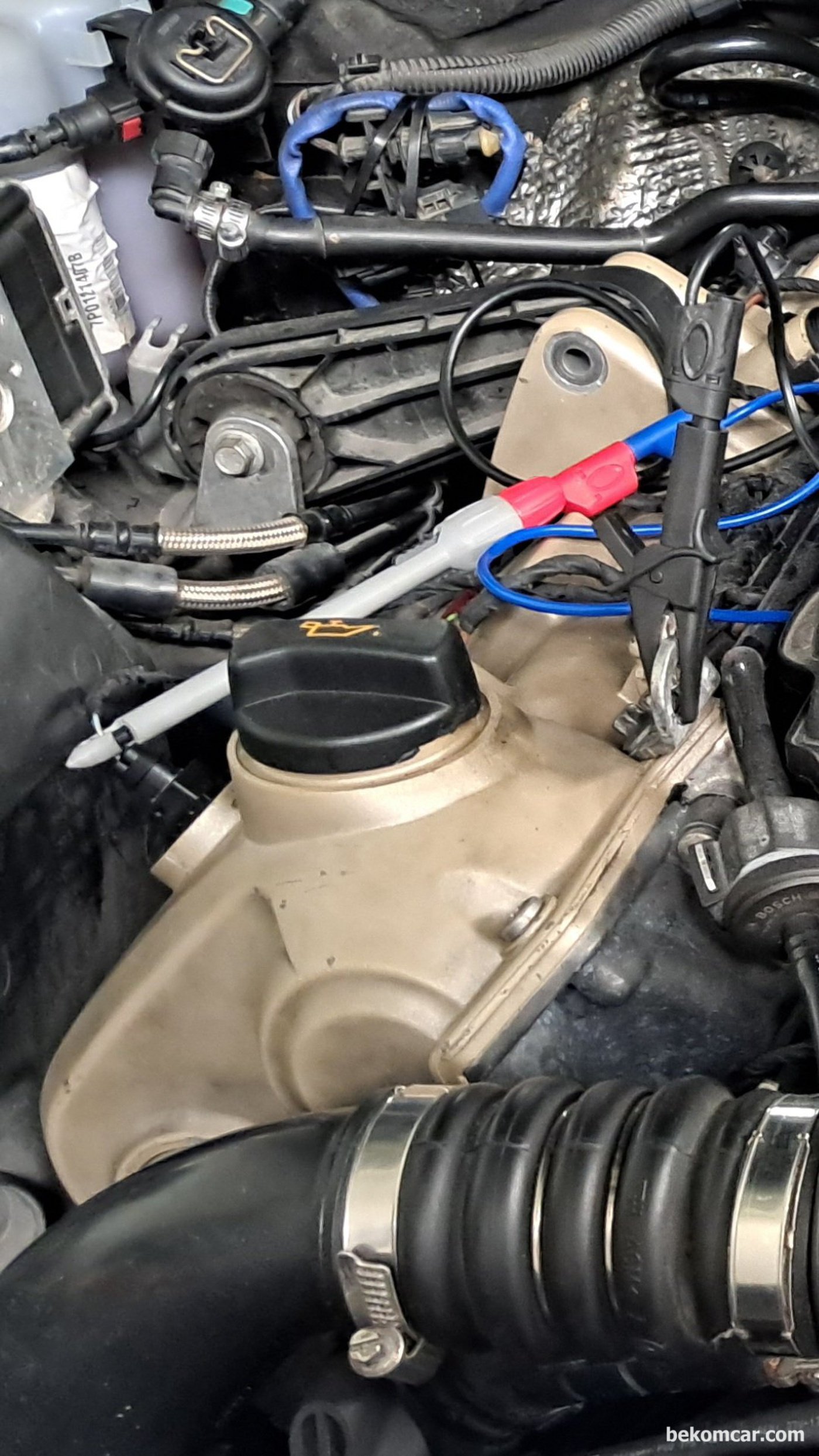 Camshaft Phaser 사례이다. OCV 밸브등 작동 테스팅시 활용한다.|بيكومكار (bekomcar)