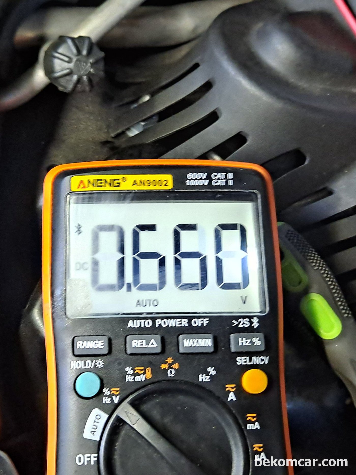 벤츠 W211 E200K 공기량 센서 MAF센서 시그널 전압측정|ベコムカー (bekomcar)
