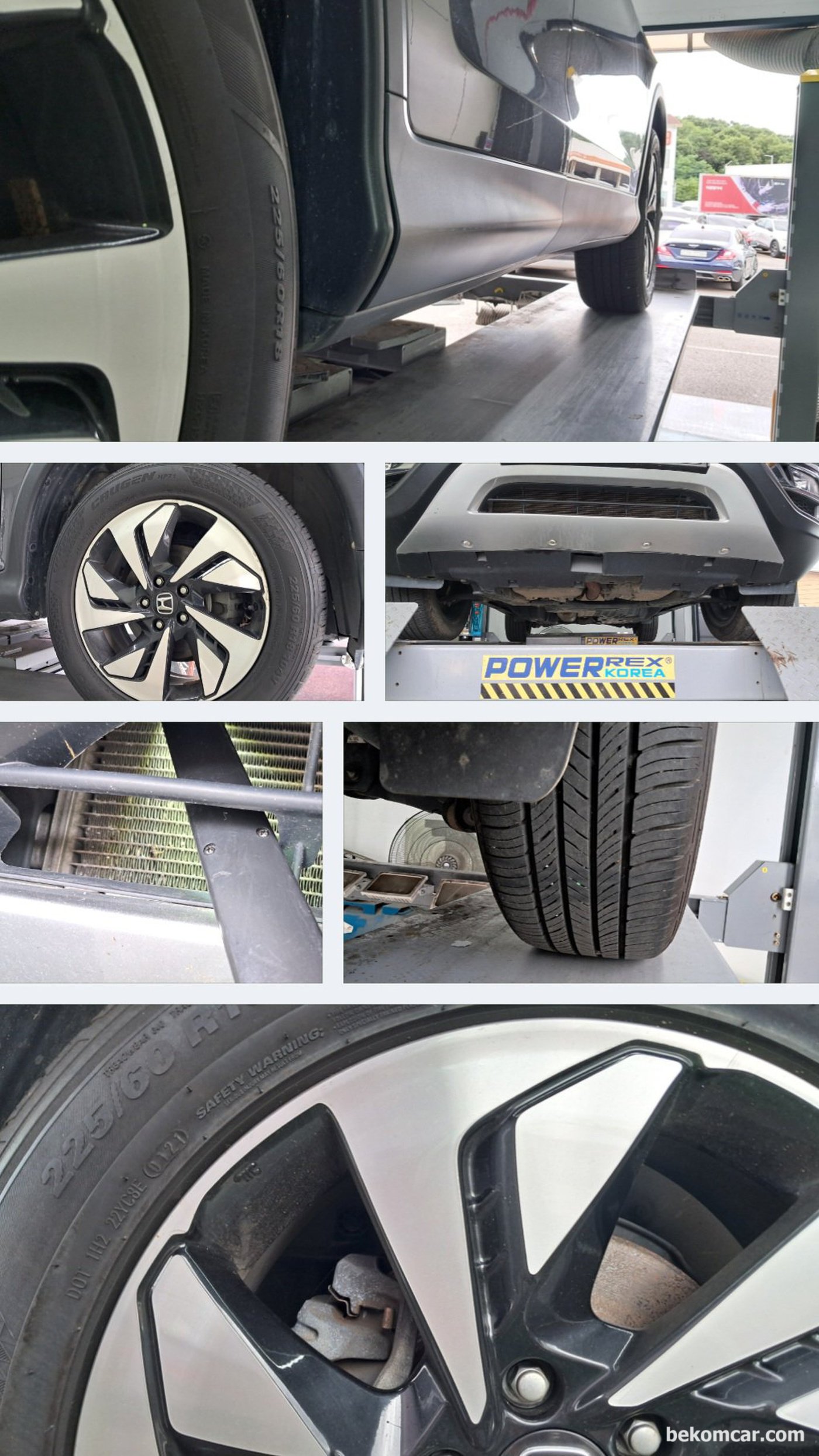 베콤카의 중고차구매전 점검은 혼다의 대표적인 SUV인 혼다 CRV AWD 차량이다. 중고차 구매전 점검이다. 사진들을 기록으로 남긴다|bekomcar.com