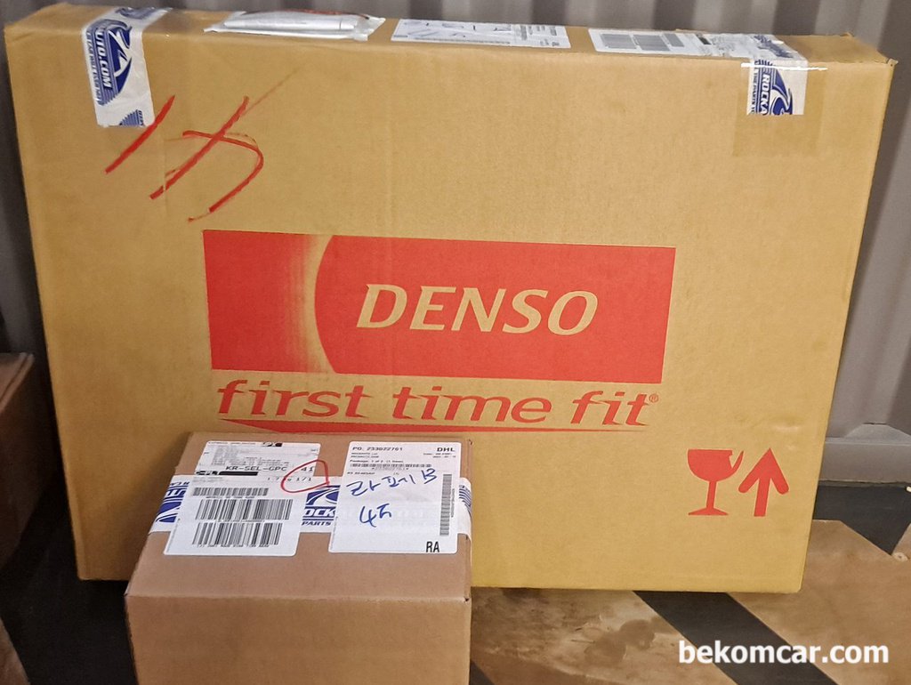 혼다 시빅 8세대 1.8L OEM 덴소 라디에이터 도착|베콤카 차량정밀진단