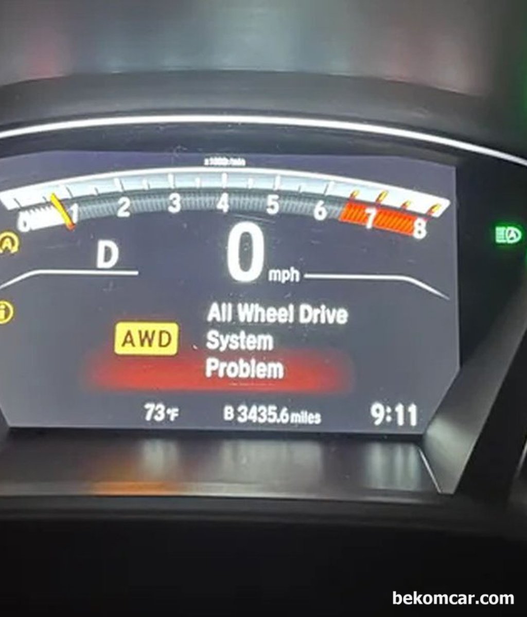 2020년도 혼다 CRV AWD, 운행중에 계기판에 All Wheel Drive System Problem 표시되어 데후오일도 교환하고 여러군데 정비소가도 확실한 해결책이 없네요.|bekomcar.com