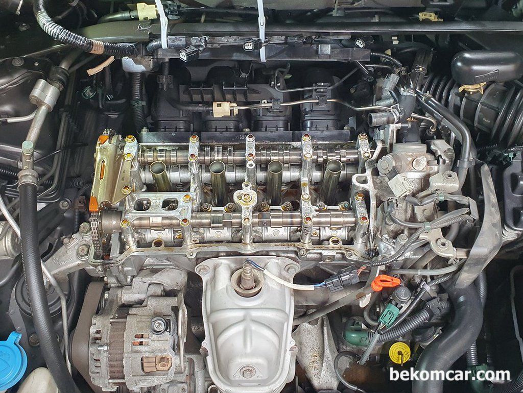 혼다 어코드 9세대 벨브커버가스켓, 스풀밸브가스켓등 작업|bekomcar.com