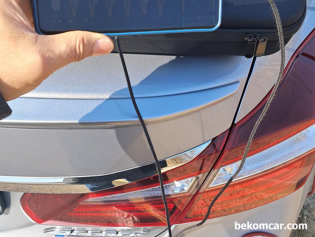 배기펄스 파형분석을 통한 고장코드 없는 간헐적 실화 부조증상 진단 기록|bekomcar.com