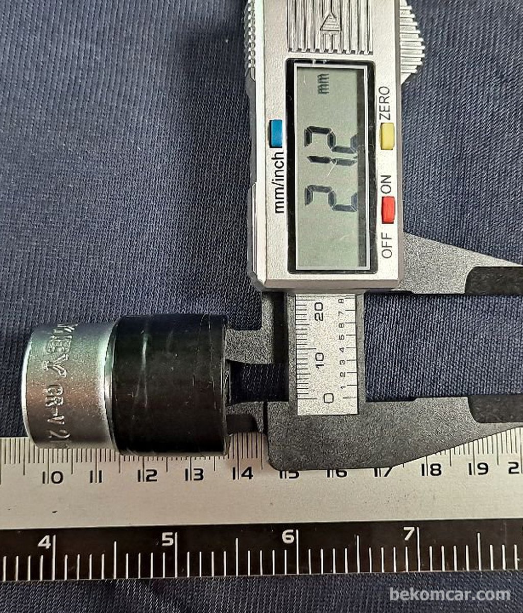 21mm 6 点插座，1/2"|贝科姆汽车 (bekomcar)