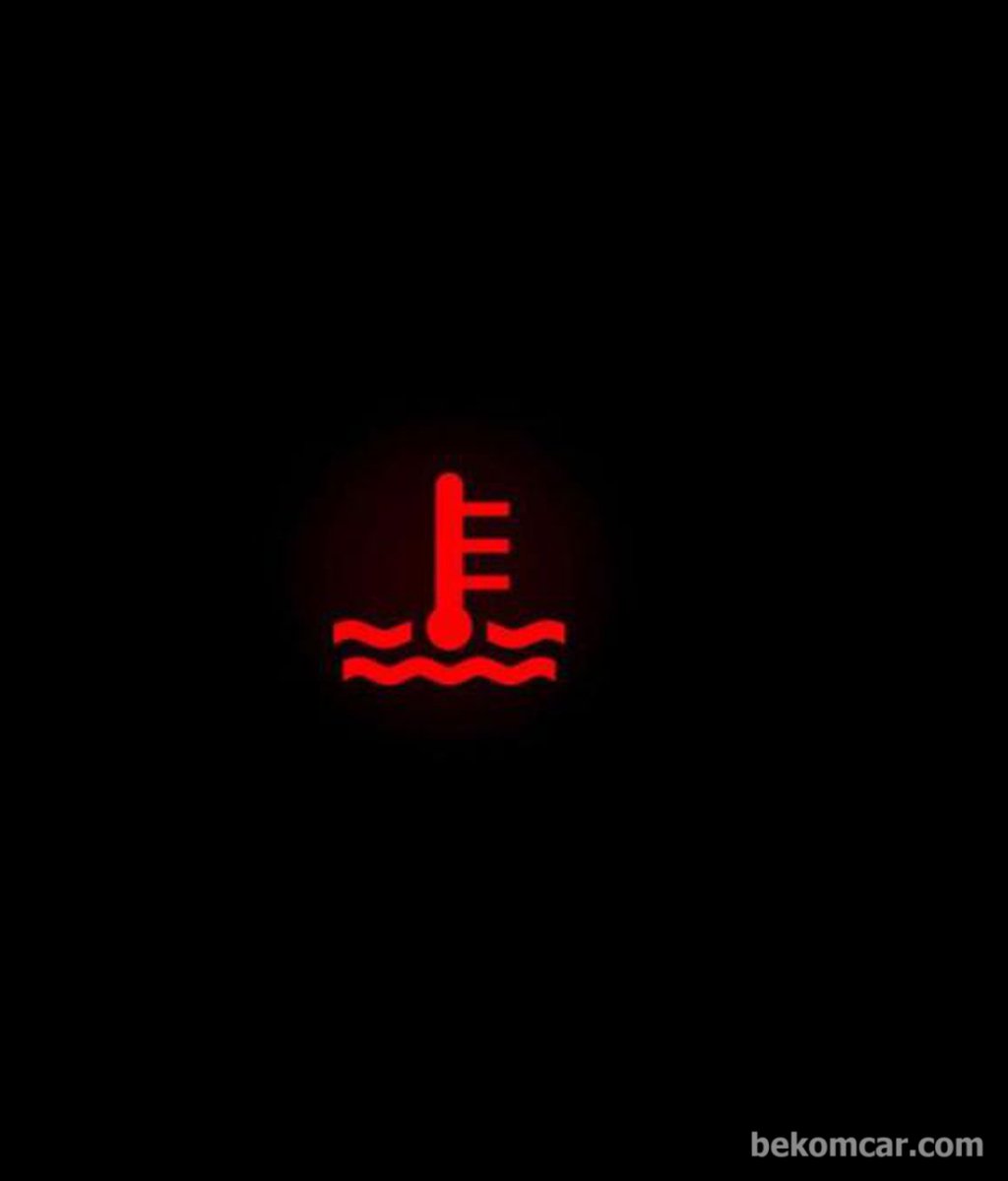 High temperature warning light|bekomcar.com