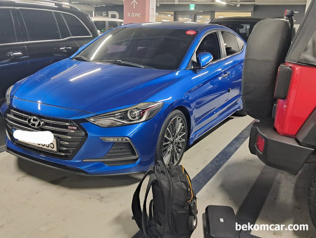 현대자동차 아반테 AD 2017년 1.6L GDI 엔진 중고차구매 점검기록|bekomcar.com