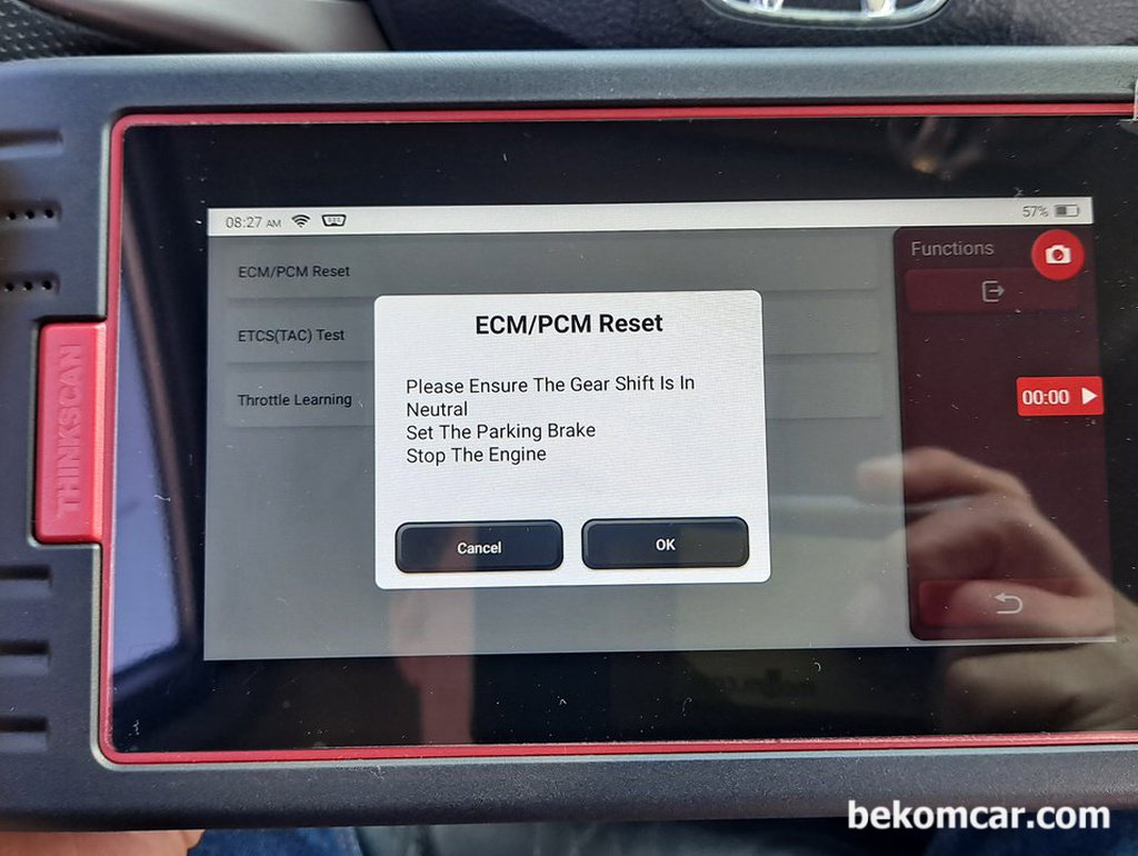 베콤카 진단기 ECM 리셋기능 대다수 완성차 지원|bekomcar.com