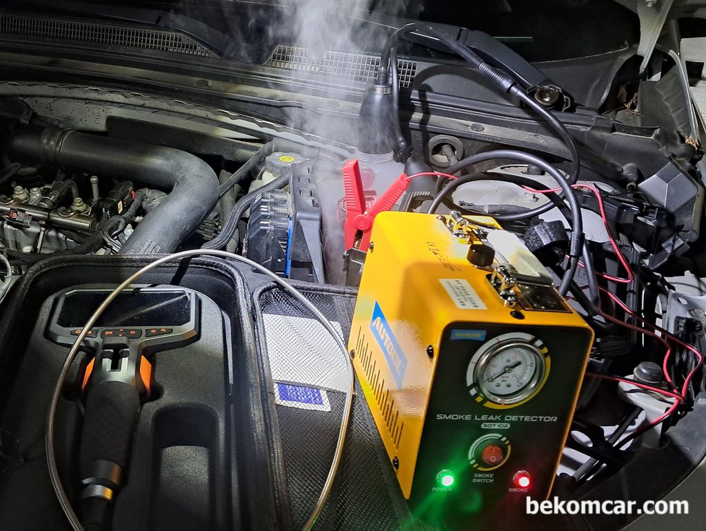 쉐보레 말리부 1.5T 실린더내시경 및 헤드가스켓 냉각수리크 진단과정 기록|贝科姆汽车 (bekomcar)