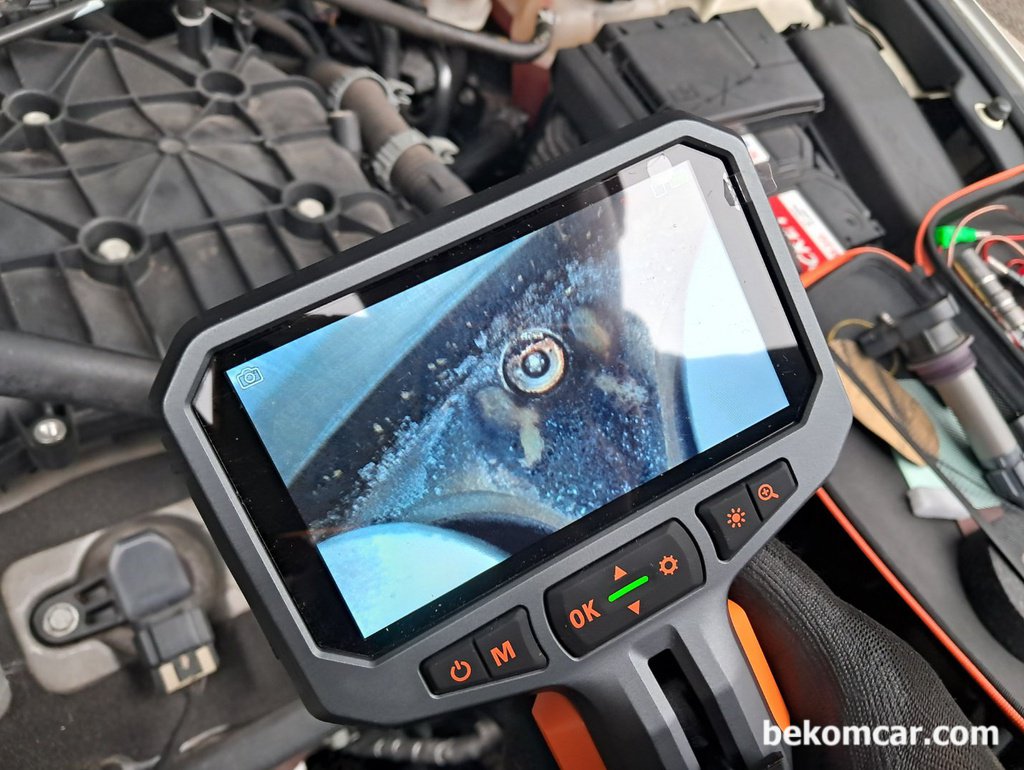 중고차 구입후 엔진내시경 점검사진, GM대우 알페온 2014년 V6 3.0L LFW GDI|بيكومكار  (bekomcar)