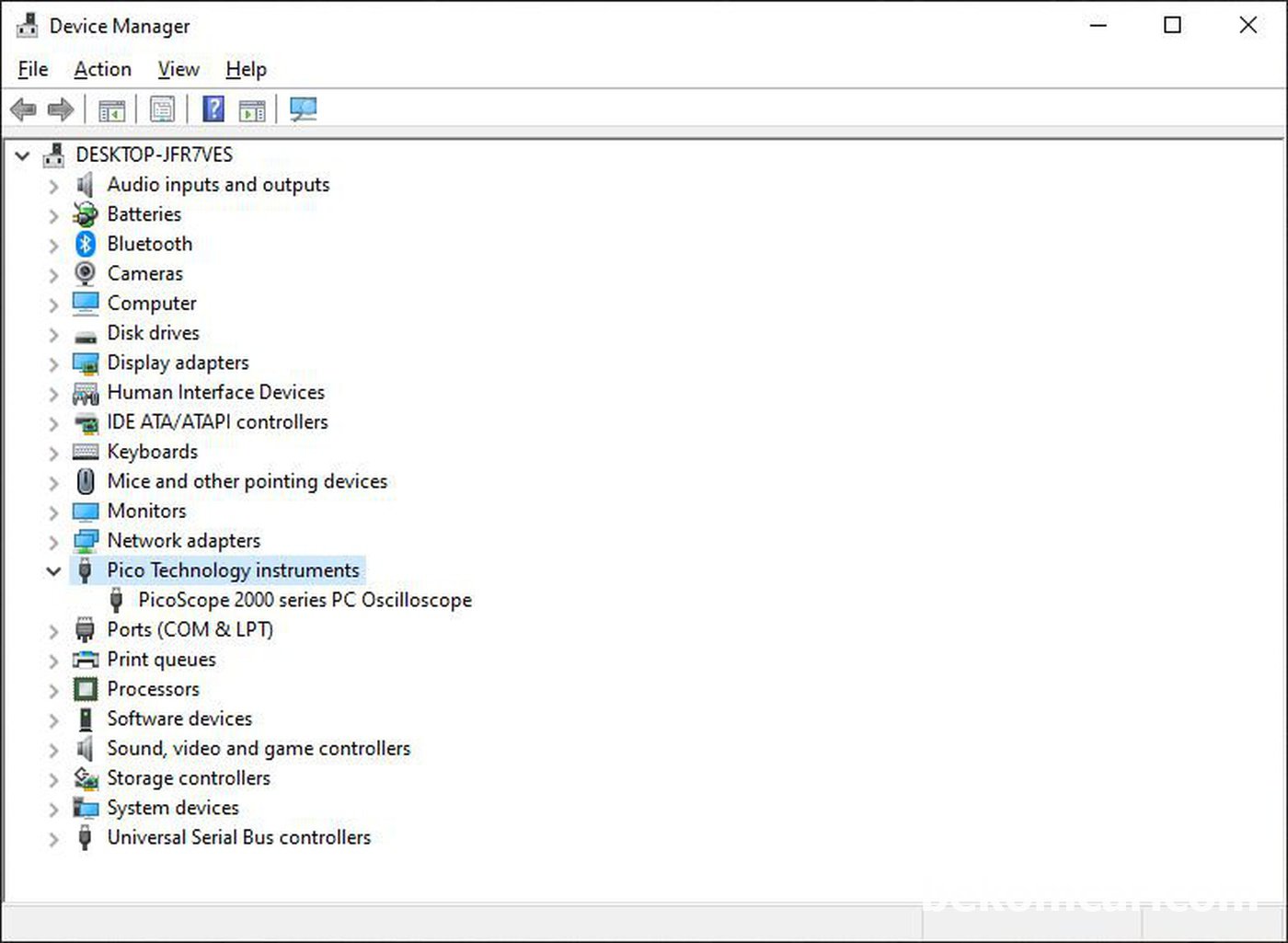 Device Manager, PicoScope_7_TandM_Early_Access_7.1.24.18443 installed ok|베콤카 (bekomcar.com)