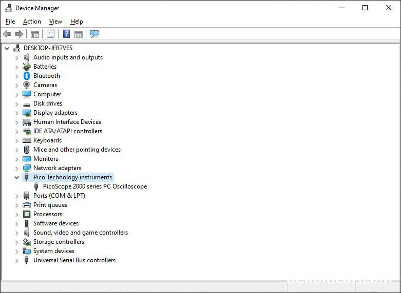 Device Manager, PicoScope_7_TandM_Early_Access_7.1.24.18443 installed ok|bekomcar.com