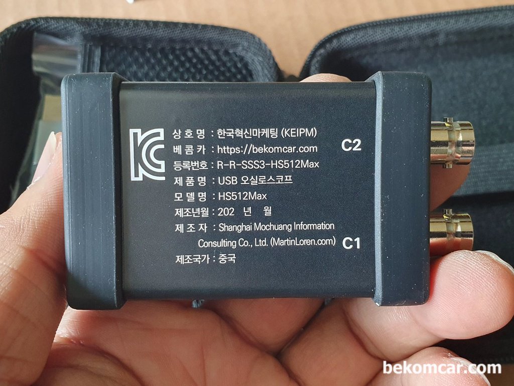 자동차 정밀진단에서 12Bit ADC 지원 정밀 오실로스코프 중요성|بيكومكار (bekomcar)