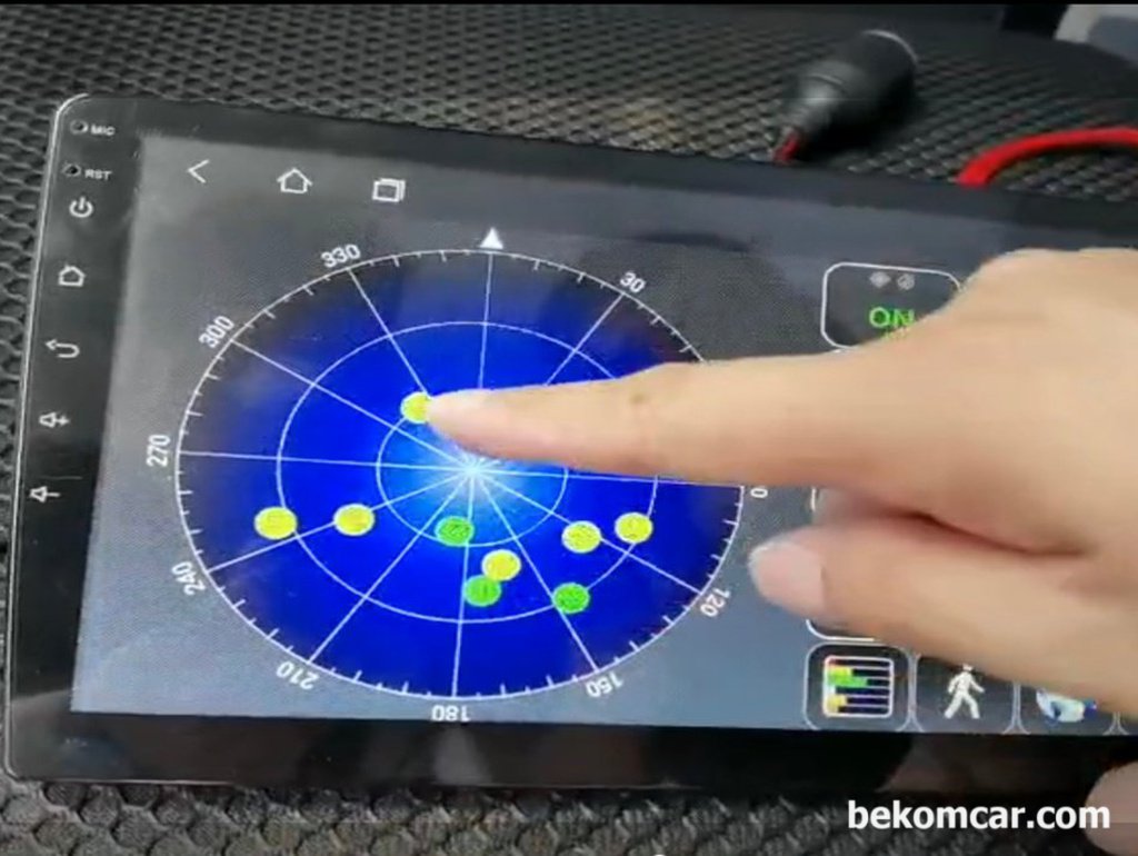 안드로이드 설치시 GPS 작동표시 확인|bekomcar.com