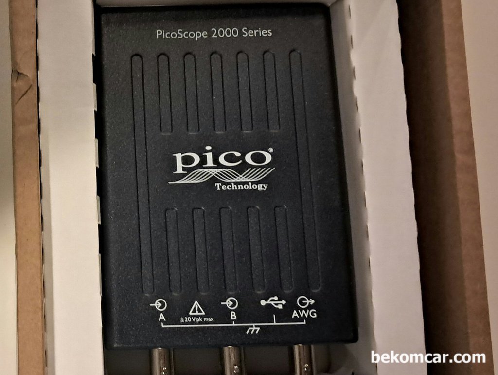 오실로스코프 PicoScope 2204A 2채널 20V 10Mhz 세팅|베콤카 (bekomcar.com)
