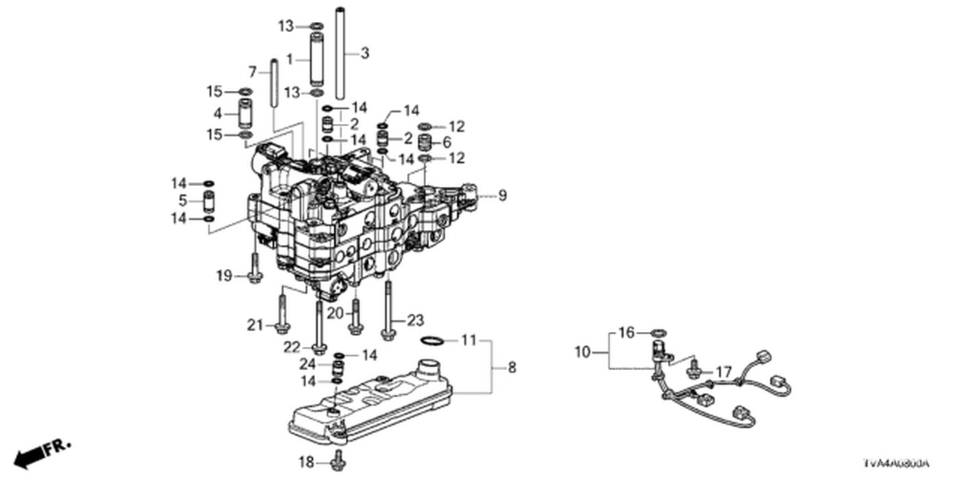 #8. 25420-5LJ-003 Strainer Assembly (Cvt)|贝科姆汽车 (bekomcar)