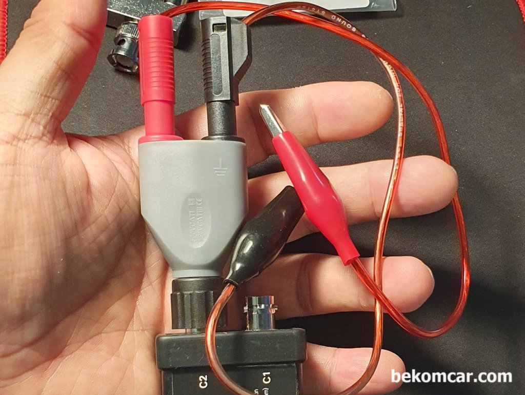 HS512Max 자동차전용 정밀 오실로스코프 BNC to 4mm 케이블 전환 악세사리|بيكومكار (bekomcar)