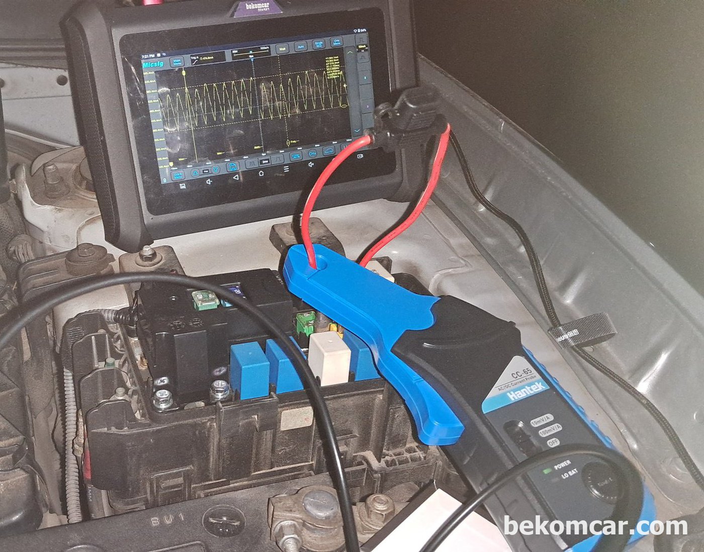 NF쏘나타 연료펌프 파형|bekomcar.com