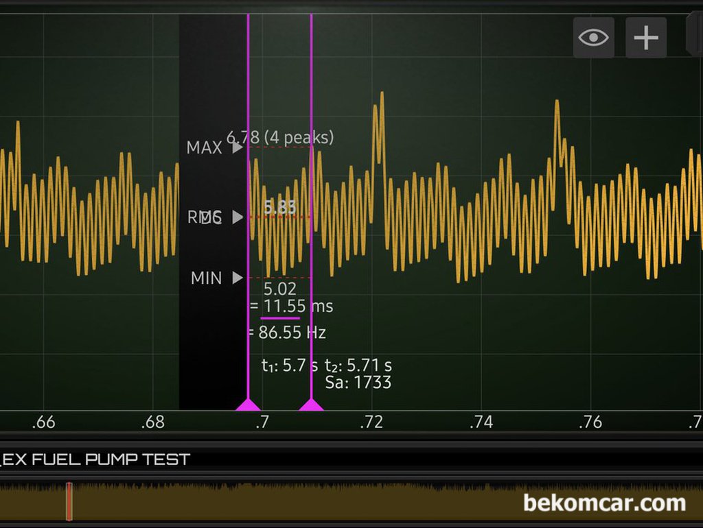 연료펌프, 연료필터, 연료압력등 분석 파형분석 (포드 익스플로러 사례)|بيكومكار  (bekomcar)