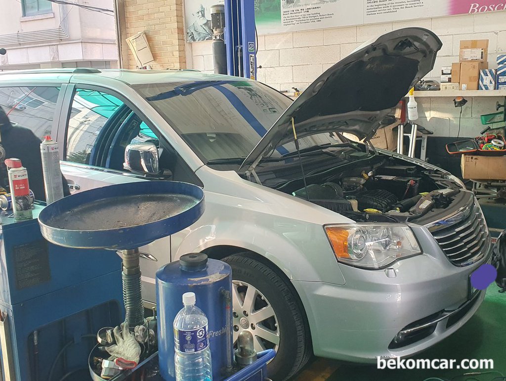 연희동 수입차 정비소로 출장진단, 지프 그랜드보이저 엔진경고등 진단|بيكومكار  (bekomcar)