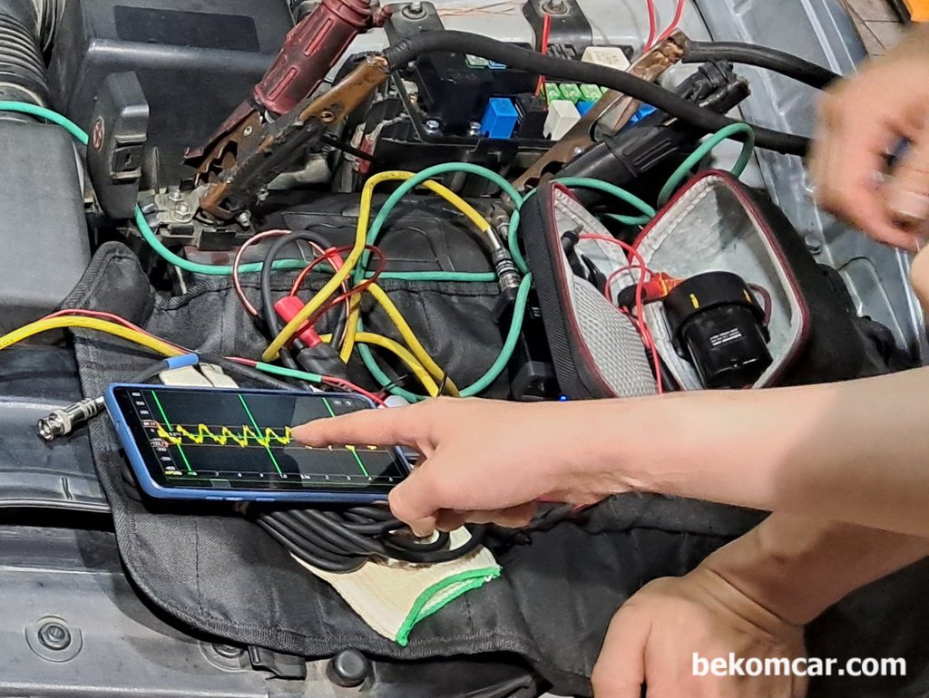 실린더 피스톤 링 누설파형 및 진단기록, 베콤카 워크샵 커리큘럼|بيكومكار (bekomcar)