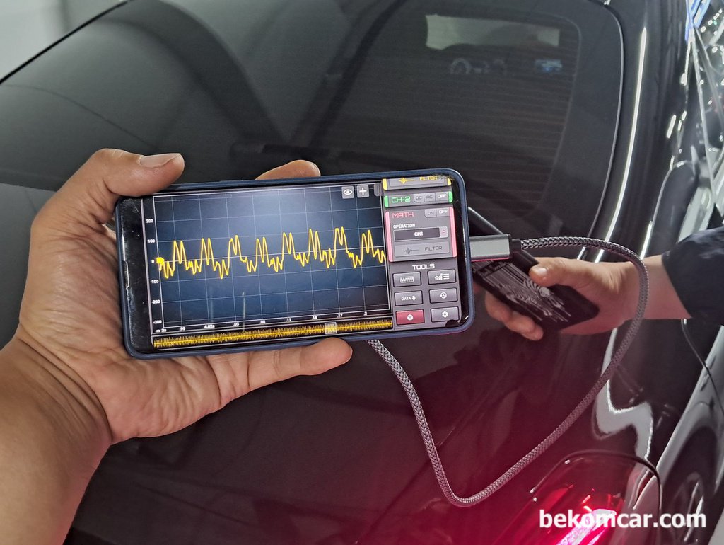 중고차구매 진단, 벤츠 S500 & S450 배기밸브 펄스, 비교분석 중요성|بيكومكار  (bekomcar)