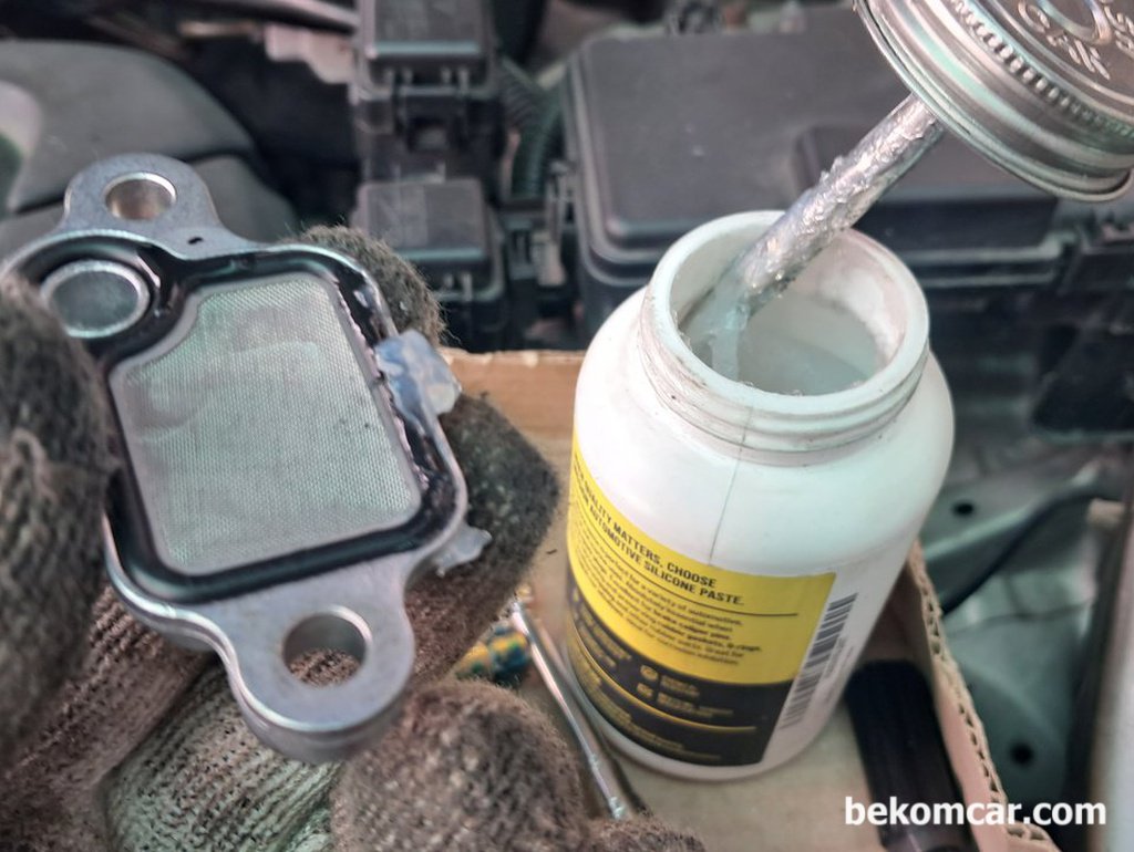 혼다 CRV 2세대 K24엔진 VTC 스트레이너 누유 교환|bekomcar.com