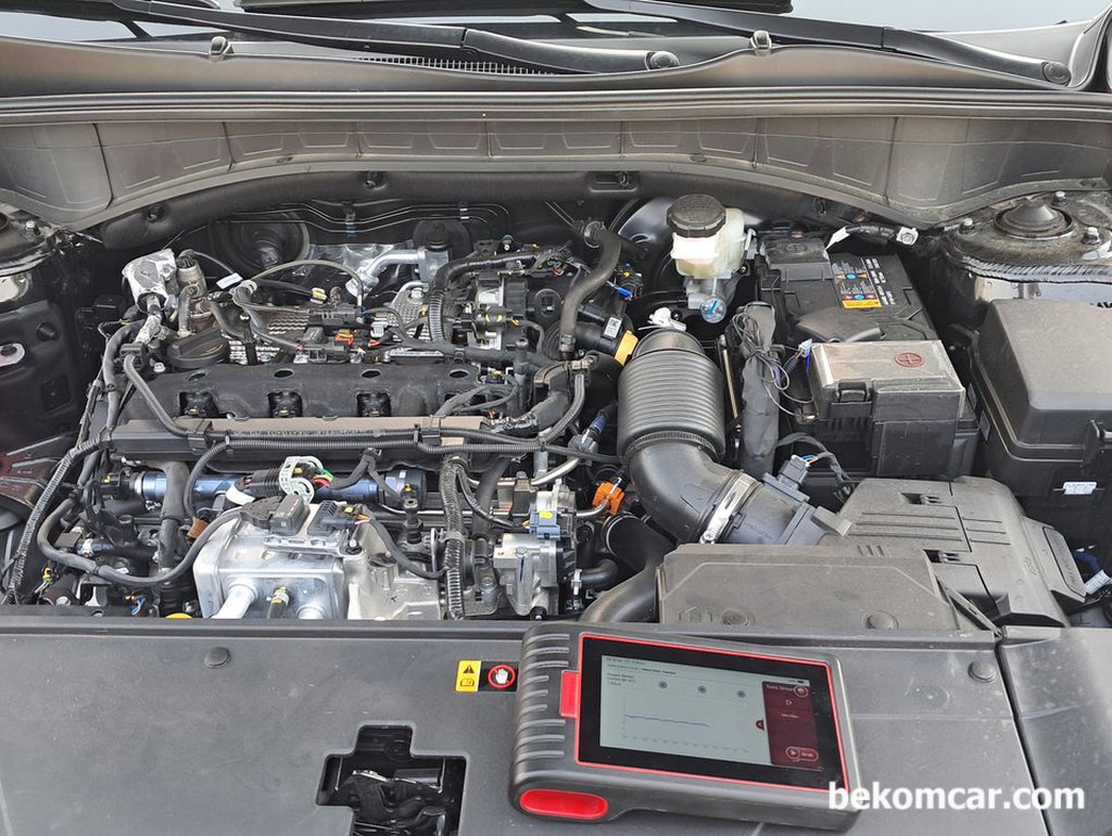 기아 쏘렌토 2025년 엔진룸 공연비관련 진단기록|贝科姆汽车 (bekomcar)