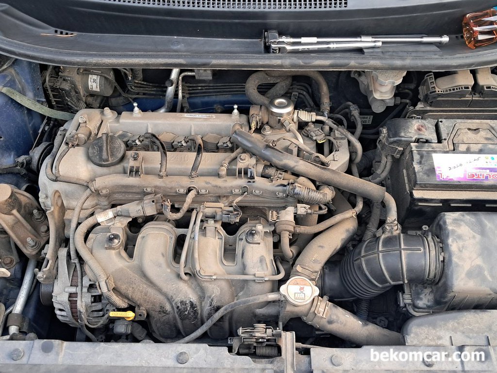 2014년 기아 프라이드 1.6GDi 기본점검 과정기록|bekomcar.com
