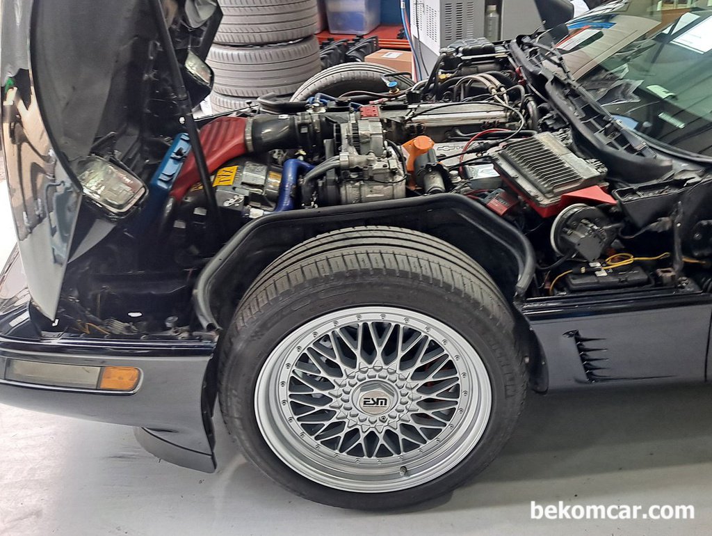 부짜모터스에서 만난 쉐보레 스포츠카 콜벳 C4|بيكومكار  (bekomcar)