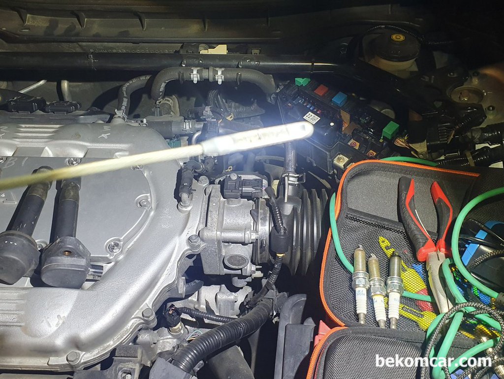 2012 혼다 어코드 V6 VCM엔진 실화고장코드 P0300 P0303 진단기록|bekomcar.com