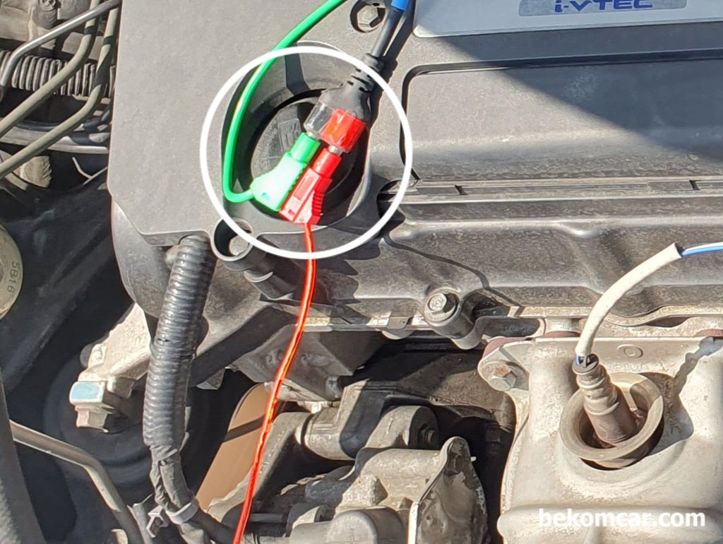 혼다 어코드 9세대 2.4L 린버스 통신 파형 및 알터네이터 제어상태 점검|بيكومكار  (bekomcar)