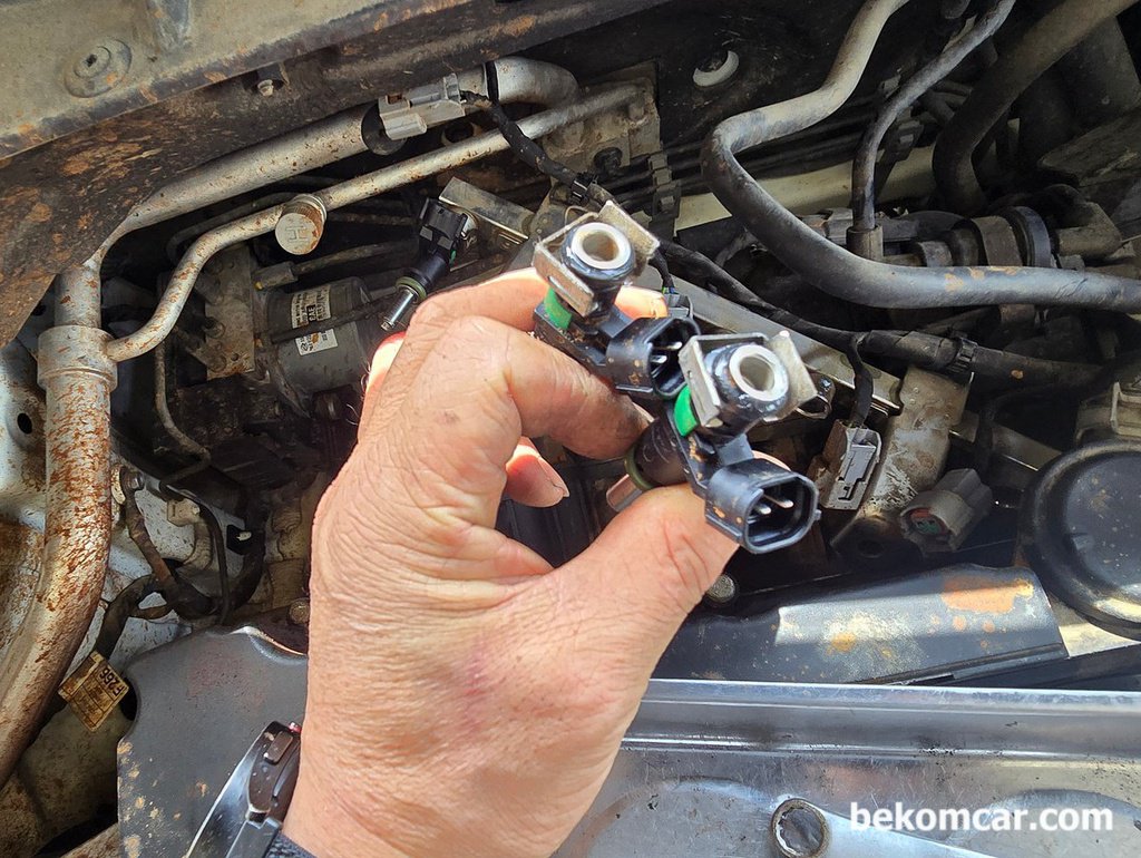 쌍용 KGM티볼리 19년 약 148,000km, A/T 휘발유 1.6L 연료경고등 정비사례|贝科姆汽车 (bekomcar)