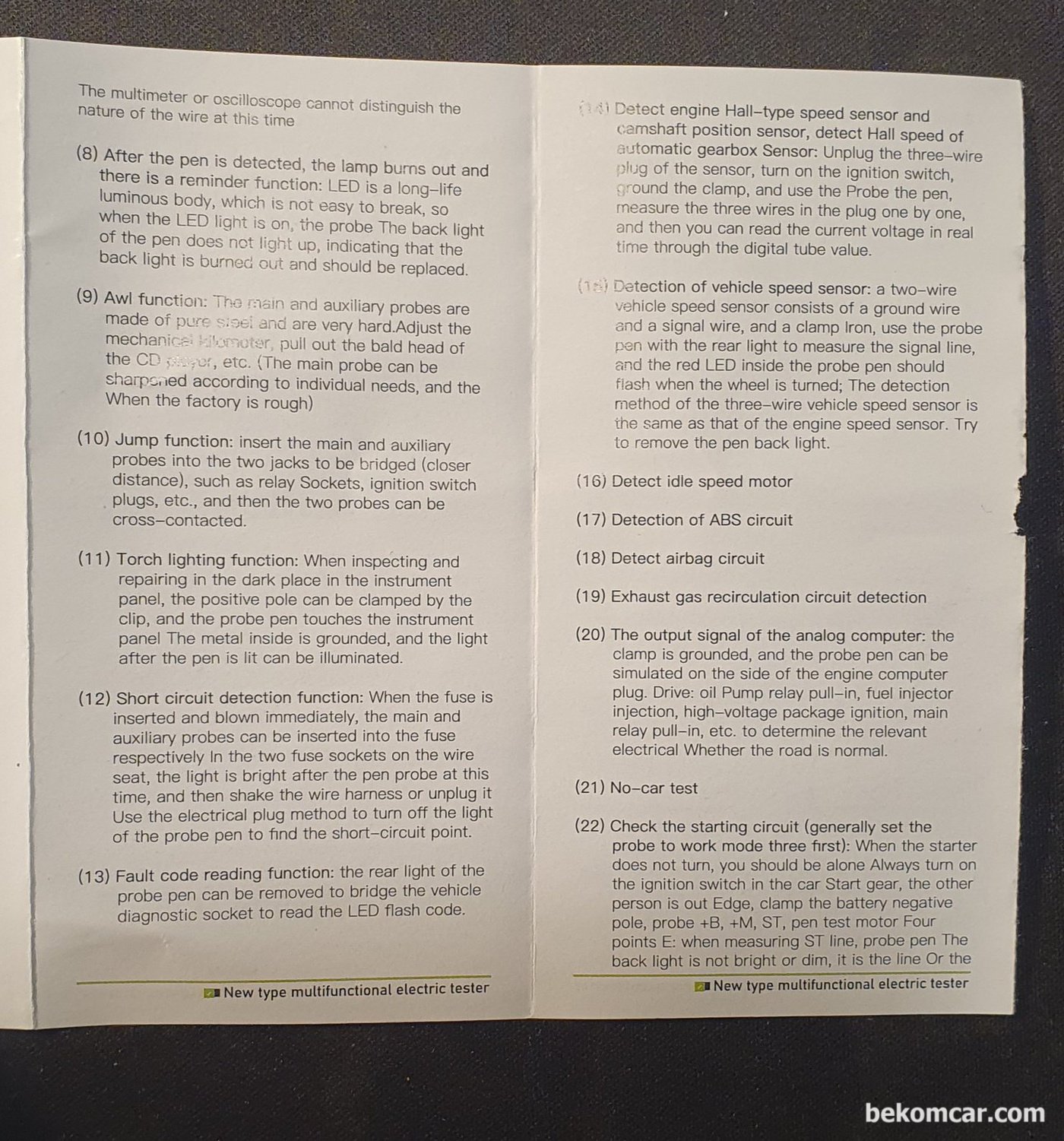 TopDiag P50 Manual|بيكومكار  (bekomcar)