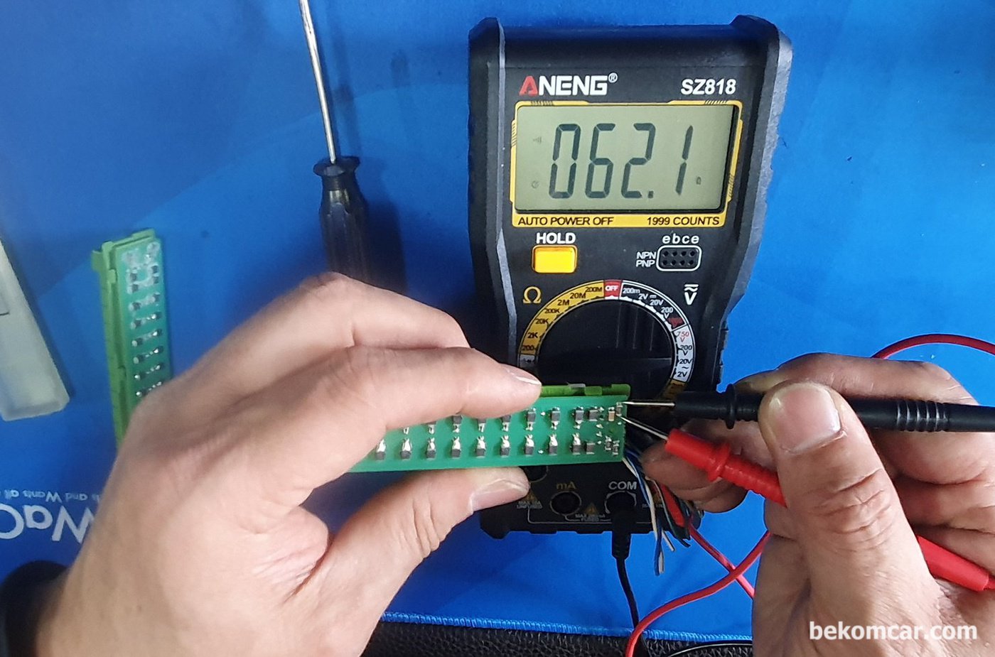 REAR STAR CONNECTOR TEST|بيكومكار (bekomcar)