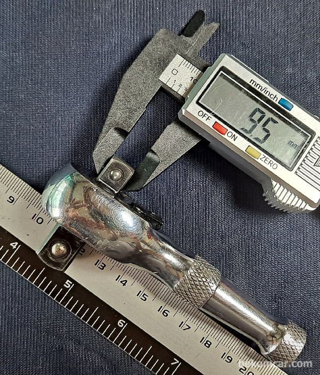 2 件粗棘轮，3/8" 和 1/2"|贝科姆汽车 (bekomcar)
