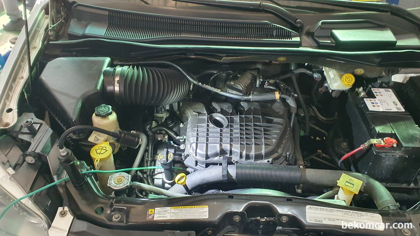 Jeep 그랜드 보이져 Pentastar V6 DOHC 엔진, 엔진체크등 기본진단 과정이다. 특정실린더 및 다기통 실화가 확인된다. 서울의 한 수입차 전문정비소 이다.|bekomcar.com