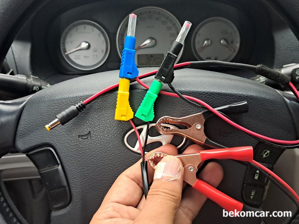 시뮬레이터. 스코프 등 전원 공급선 4mm 연장선 작업|ベコムカー (bekomcar)