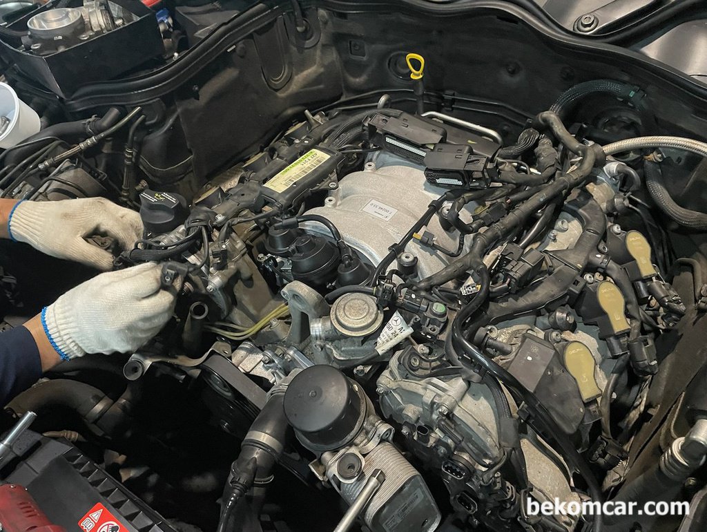 인테이크메니폴드 DTC P2006, 벤츠 W211 E280|بيكومكار  (bekomcar)