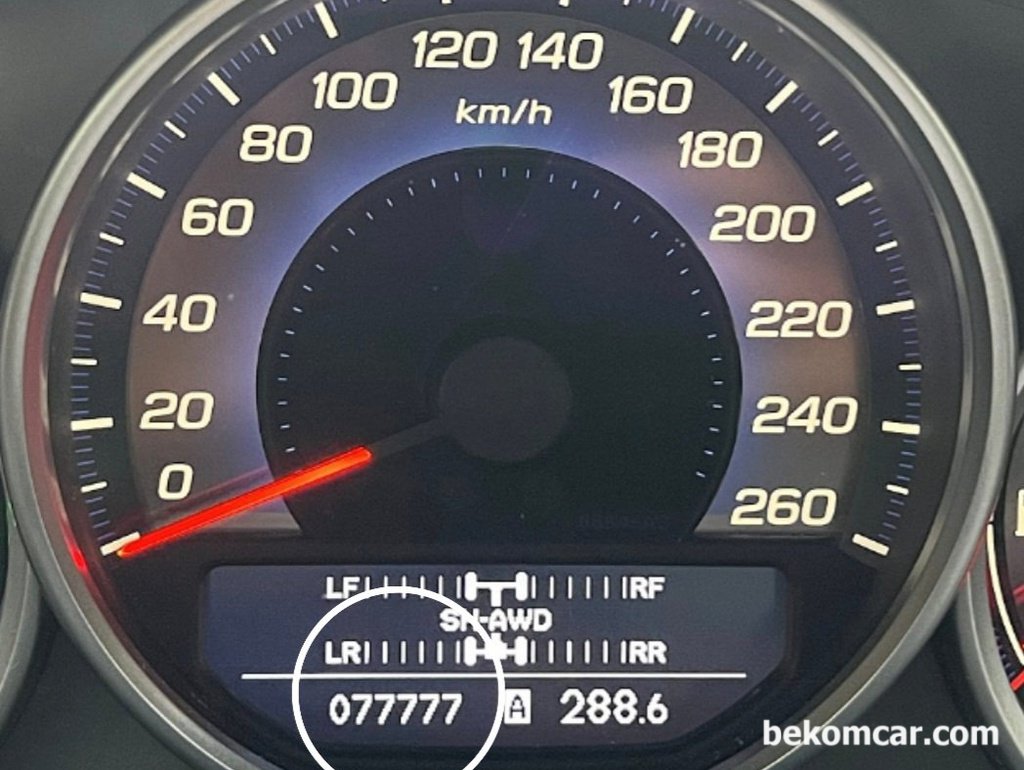 혼다 레전드 주행키로수가 77,777km 이다|베콤카 차량정밀진단