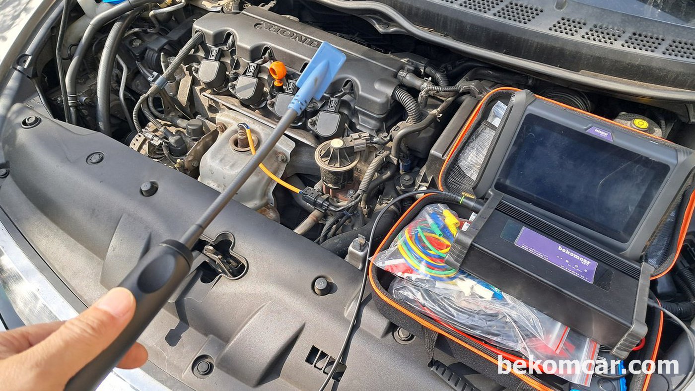 혼다 시빅 점화파형 측정|بيكومكار (bekomcar)
