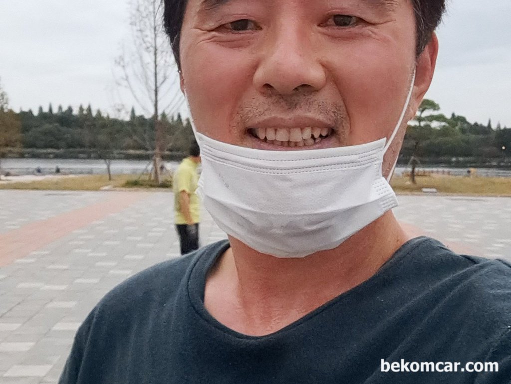 어느가을날의 호수공원, 퇴근전 조깅후|بيكومكار  (bekomcar)