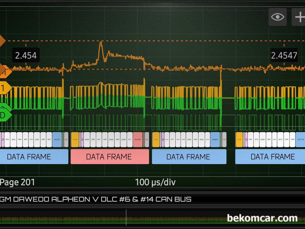 캔 통신이란? 그리고 파형 분석은 어떻게 하는가?|بيكومكار  (bekomcar)