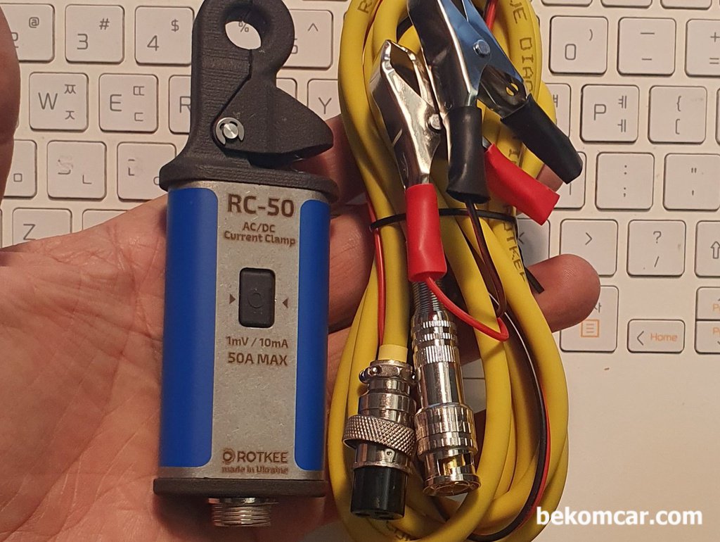 수입 측정장비중에서 전류계 ROTKEE RC-50 AC/DC 1mv/10mA|بيكومكار  (bekomcar)