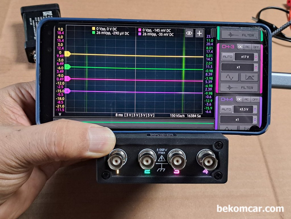 HS514Max 4채널 12Bit ADC 정밀진단 오실로스코프 출시예정|bekomcar.com